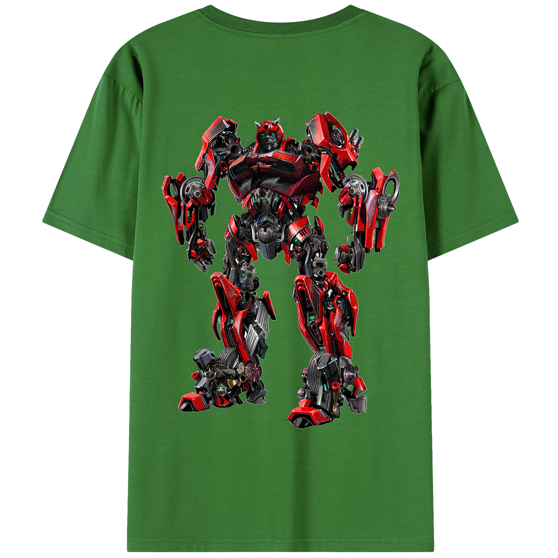 （画像用） Transformers トランスフォーマー レディース半袖Tシャツ(バックプリント)